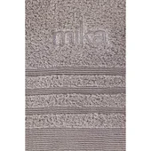 Кърпа за лице Exclusive 50x90 см светлосива MIKA - Thumbnail 2