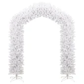 Коледна елха арка, бяла, 270 см - Thumbnail 2