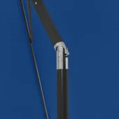 Плажен чадър, лазурносин, 180x120 см - Thumbnail 3