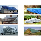 Подсилено покривало 3x4 м 120 гр/м2 сиво BRADAS - Thumbnail 2