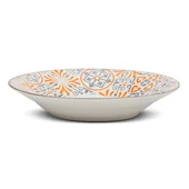 Порцеланова чиния за супа "Maiolica orange" 22.5 см NAVA - Thumbnail 1
