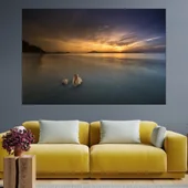 Раковини на плажа - картина пано за стена - Thumbnail 1