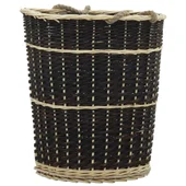 Раница за дърва за огрев с презрамки, 50x44x58 см, върба - Thumbnail 3