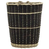 Раница за дърва за огрев с презрамки, 50x44x58 см, върба - Thumbnail 2