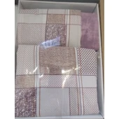 Спален комплект 4 части Нежна мозайка COTTON GARDEN - Thumbnail 4