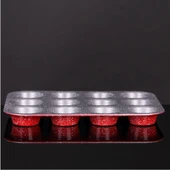 Форма за мъфини 12 бр. червена OLIVER VOLTZ - Thumbnail 4