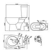 Моноблок със задно оттичане М-112 FORMA VITA - Thumbnail 2