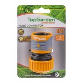 Накрайник за маркуч 3/4" без стопер със заключване TopGarden - Thumbnail 2