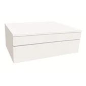 PVC плот за баня Анелия 60х20х46см бял INTER CERAMIC - Thumbnail 1