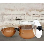 Тенджера с кошница за пържене и гевгир OLIVER VOLTZ - Thumbnail 2