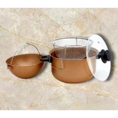 Тенджера с кошница за пържене и гевгир OLIVER VOLTZ - Thumbnail 3