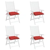 Възглавници за палети 4 бр червени 50x50x7 см Оксфорд плат - Thumbnail 4