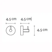 Закачалка за баня Moderno KAPITAN - Thumbnail 2