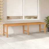 Градинска пейка, 180 см, тиково дърво масив - VL316633 - Thumbnail 1