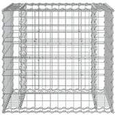 Градинска пейка с кошница габион импрегнирана борова дървесина - VL3196250 - Thumbnail 8