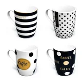Kомплект порцеланови чаши 4 бр. COFFEE - Thumbnail 2