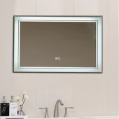 Огледало за баня с LED осветление 80x60 см Нелис INTER CERAMIC - Thumbnail 1