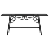 Пейка за дърво, 110 см, черна, стомана - VL318827 - Thumbnail 3