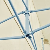 Сгъваема pop-up парти шатра, кремава, 3x6 м - Thumbnail 8