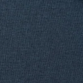 Затъмняващи завеси с куки имитация лен 2 бр. сини 140x225 см - Thumbnail 3