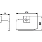 Четка за тоалетна чиния наоми - ica 2694 - Thumbnail 2