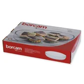 Овална йенска тава 34.5x24.8 см Borcam PASABAHCE - Thumbnail 3