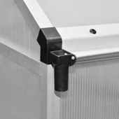 Оранжерия - подсилена -  алуминиева с опорна рамка 4,6 м² - Thumbnail 7