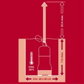 Потопяема високонапорна помпа 900 W EINHELL - Thumbnail 10