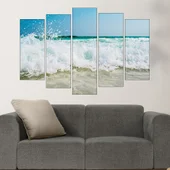 Пяна от вълни - картина пано за стена - Thumbnail 3