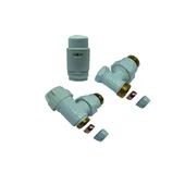 Радиаторен ъглов сет Cayman-5 White THS THERMOSTYLE - Thumbnail 3