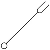 Рустик преносимо огнище с ръжен, 62x54x56 см, XXL, стомана - Thumbnail 7