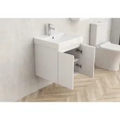 Шкаф за баня с мивка Aldene-50 INTER CERAMIC - Thumbnail 2