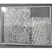 Спален комплект 4 части Хармония в сиво COTTON GARDEN - Thumbnail 3