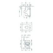 Стенна тоалетна чиния ICC 5135 INTER CERAMIC - Thumbnail 2