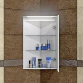 Горен ъглов шкаф с LED осветление - Торино - TRIANO - Thumbnail 2