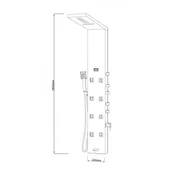 Хидромасажен панел "тори" icsh 3052 - Thumbnail 3