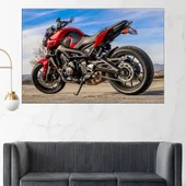 Мотоциклет YAMAHA FZ-09 - картина пано за стена - Thumbnail 1