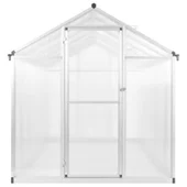 Оранжерия -  3x1.9x1.95 м - алуминий и поликарбонат - 11,19 м³ - Thumbnail 1