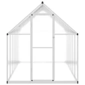 Оранжерия - поликарбонат - стоманена основа - 334x169x195 см - Thumbnail 2