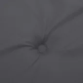 Възглавница за градинска пейка антрацит 180x50x3см оксфорд плат - VL43192 - Thumbnail 5