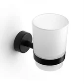 Поставка за четки за зъби Moderno черен мат KAPITAN - Thumbnail 1