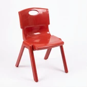 Детски стол червен MEVSIM PLASTIC - Thumbnail 1