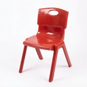 Детски стол червен MEVSIM PLASTIC - Thumbnail 2