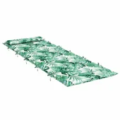 Шалте за шезлонг - зелен на листа - 180x60x4 см - Оксфорд плат - VL361864 - Thumbnail 4