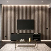 Акустичен панел от MDF 60x275 см Винтидж - Thumbnail 3