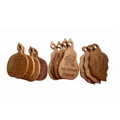 Дъска за рязане с надпис 34x14 см - Thumbnail 1