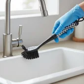 Домакинска двустранна четка 30x7.5 см - Thumbnail 2