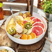 Кръгла тава/купа ø30 см бяла Diwali LUMINARC - Thumbnail 3