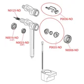 Странично пълнещ механизъм за казанче 1/2" A15 ALCA - Thumbnail 2