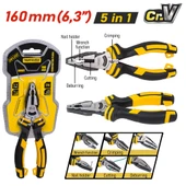 Комбинирани клещи 160 мм Smart TOPMASTER - Thumbnail 5